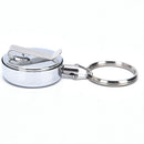 Heavy Duty Retractable Key Reel  Recoil Cord Key Ring Pull Chain Belt Clip 3C