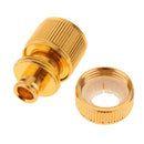 4PCS Brass Quick Release Garden Hose Connector 1/2'' Female Garden Water Pipe