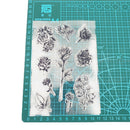 Romantic Wedding rose flowers Silicone Stamp DIY Scrapbooking Photo Album DecoME