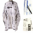Hairdressing Gown Cape Hair Cut Salon Barber Cloth Apron Cloth Protect 2pcs