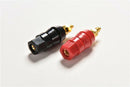 2X Binding Post Speaker Cable Audio Amplifier Terminal Banana Plug Jack Gol FT