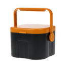 Breathable Fishing Live Bait Box Earthworm Worm Hooks Storage Case with Clip
