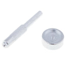 6Pcs Heavy Duty Snap Fastener 15mm Press Stud Buttons Leather Punch Tool Kit