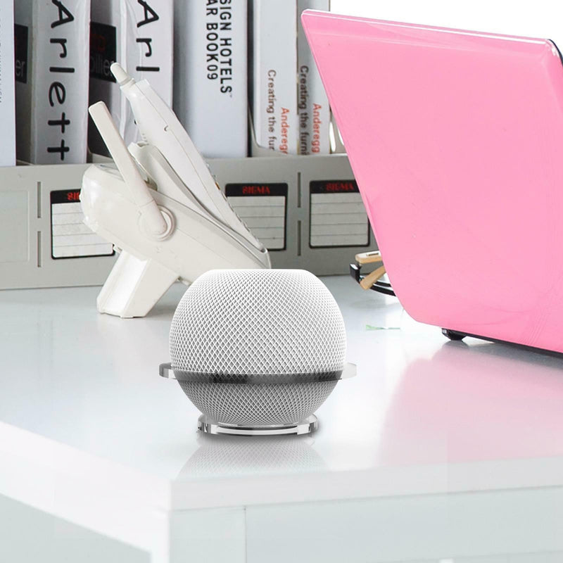 Set of 2 Plastic Durable Wall Shelf Holder for Home Pod Mini Speaker Shelf