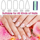 1pcs Nail File 7 Side Polishing Block Sanding Manicure Nail Buffer Nail Art X6O2