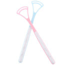 2PCS Tongue Cleaner Scraper Tongue Scraper For Kids Gentle Bacteria Clean Set OZ