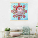 Special Shaped Diamond Painting DIY 5D Partial Drill Cross Stitch Kits Sant