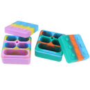 50ml Non Stick Stackable Jar Silicone Wax Containers Square container SilicoFT