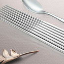 Tri-Polar Stainless Steel Dinnerware Bowls Fork Spoons Chopsticks Tableware