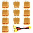 Lots 10pcs Male & Female XT60 Bullet Connector Plug ESC For RC Lipo Battery