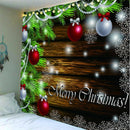 Xmas Art Wall Hanging Tapestry Christmas Wall Decor Bedspread Blackout 08