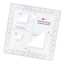 5"x5" Coordinate Scale Protractor Grid Reader GTA Topographic Map Scale for Map