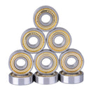 10x Quiet Skateboard Bearing Steel Double Shielded Skates Wheel Roller Component