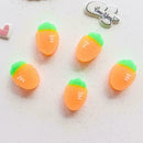 5Pcs Carrot Rubber Eraser Creative Cartoon Eraser Pencil Supplies Office Sc D9G4