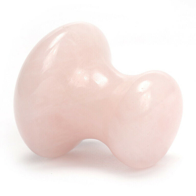 Pro Spa Natural Rose Quartz Massage Stone Stones Eyes Massager Beauty Tools