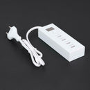 USB 4 Port Multifunction Charger Quick Charging 5V 2A Extension Socket(EU)