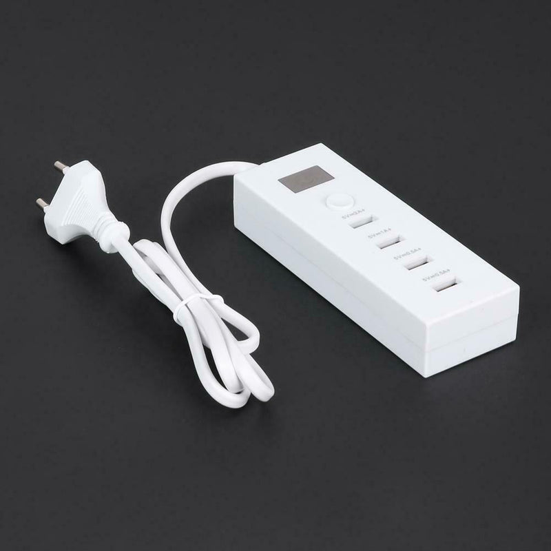 USB 4 Port Multifunction Charger Quick Charging 5V 2A Extension Socket(EU)