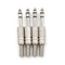 4PCS 6.35mm 1/4 inch Stereo Solder End Heavy Duty Plug Metal Body with StrainME