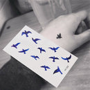FakeTattoo Stickers Liberty Birds Fly Waterproof Temporary Tattoos StickerB Bj