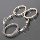 Emergency Survival Gear Steel Wire Saw Tool Camping Hiking Hunting Climbing ME