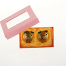 Crystal Lucky Pig Craft Creative Gift-1.57x1.57x1.77inch-Green