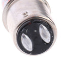 2Pcs/set BA15D 1157 24LED 1157 Red Silicone Brake Steering Flash Car Light 1A3C