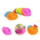 4 Pcs Silicone Egg Cups In Modern Design Holders Set Serving Kitchen Boiled W2A3