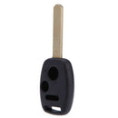 2+1 Buttons Uncut Blade Car Key Replacement Keyless Entry Remote Shell Fob