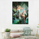 5D DIY Full Drill Diamond Painting Female Elf Cross Stitch Embroidery Kit