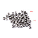 60X 5mm Hunting Slingshot Steel Balls High-carbon Steel Shooting And Hunting MO