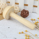 Wooden Mushroom Roller Paper Printing Ink Rubbing Use Art Craft Printmaking Tool