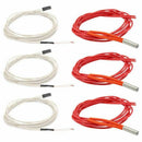 3Pcs Ntc 3950 100K Thermistor With 1 Meter Wiring And Female Pin Head + 3Pc