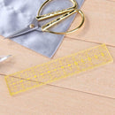 DIY Multi-function Handmade Quilting Sewing Ruler Patchwork Drawing Rulers