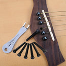 Acoustic Guitar Nail Picker Nail Puller Guitar String Pillow Instrument Set