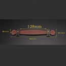 Leather Cabinet Handles Home Furniture Drawer Cupboard Pull Knob