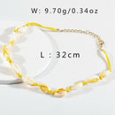 Summer Beach Natural Shell Handmade Hawaii Boho Choker Necklace for Women
