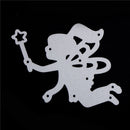 1pc magic Fairy Girl Scrapbook DIY album Card Metal Die Cut Stencil crafts ME