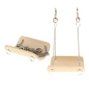 2 Pcs Pet Swing Hammock Hamster Squirrel Small Animal Bamboo  Toys