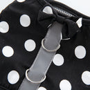 Pet Dog Vest Harness with Hat Pet Costume Party Clothes Round Dot-XS
