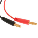 EC2 Charge Lead To 4mm Banana Plugs Charge Cable Silicone Wire 25cm/9.84''