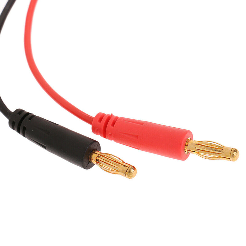 EC2 Charge Lead To 4mm Banana Plugs Charge Cable Silicone Wire 25cm/9.84''