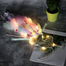 Dream Catcher Handmade Traditional White Cloud Dream Catcher With Led Strin Y5R2