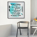 5D DIY Full Drill Diamond Painting Letters Cross Stitch Embroidery (JH269)