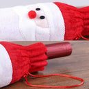 Christmas non-woven Christmas wine bottle set old champagne restaurant
