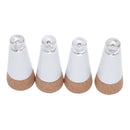 4x Cork Shaped Rechargeable USB LED Night Light Super Bright Empty Wine Bot