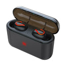 HBQ-Q32 TWS Bluetooth Earphone Headset w/Fire Type Power Display Charge Box A