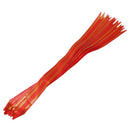 10PCS Large 10cm 4in Butterfly Style Golden Edge Ribbon Pull Bow Red