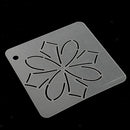2Pcs Plastic Flower Quilting Stencil Template for Stitching Painting Craft