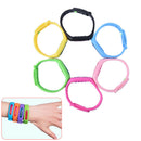 6PCS Mix Color Mosquito Repellent Wristband Anti Mosquito Bracelet Wristband Gw