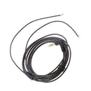 5Pcs 3.5mm Right Jack Earphone Audio Cable Repair Replacement Line DIY Black